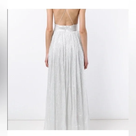 Mes demoiselles Monica silver dress medium - Picture 2 of 5